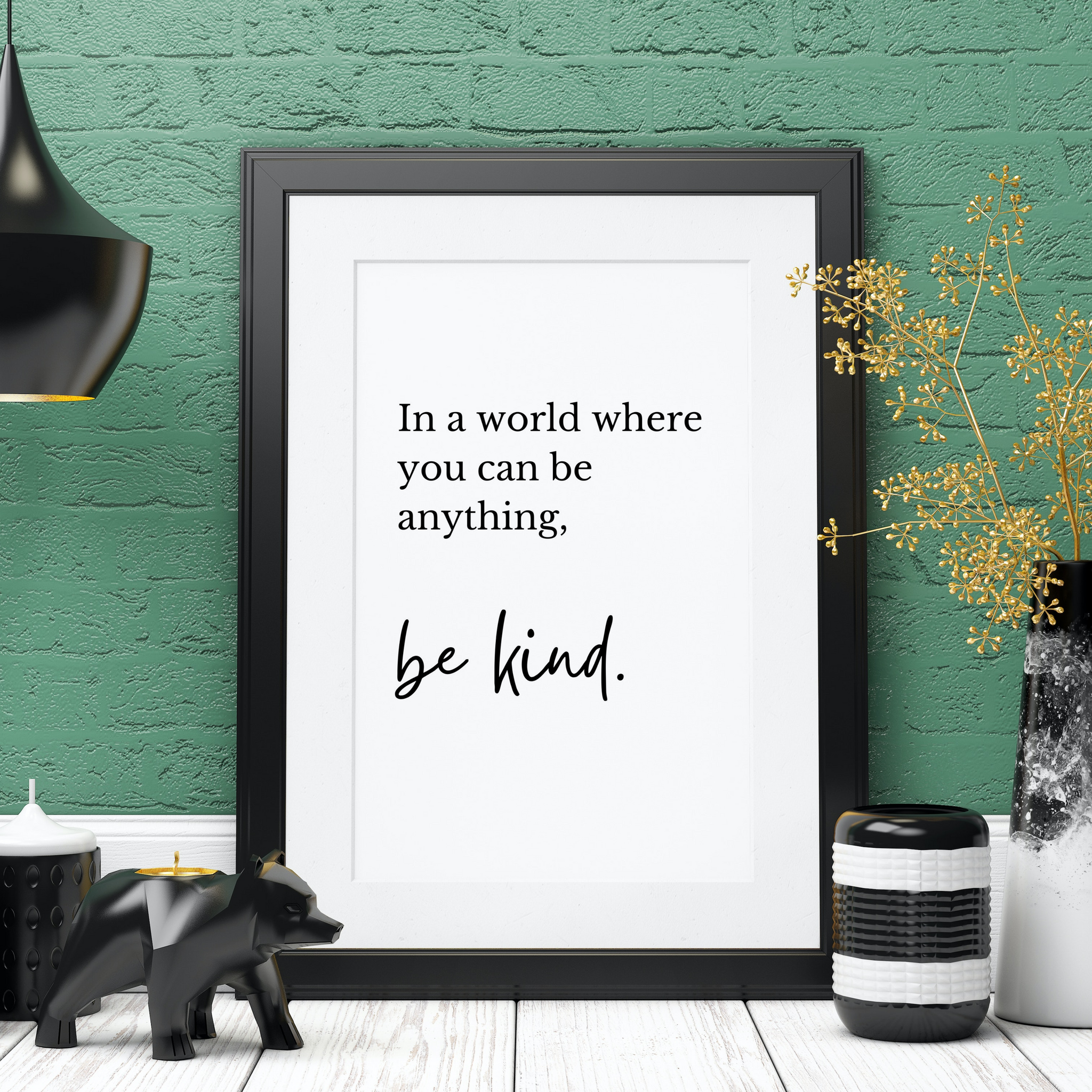 Digital Print - Be kind